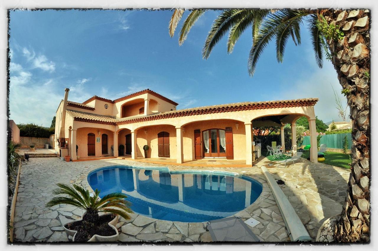 Villa Spacieuse, Climatisation, Piscine, Jardin Paysage, Proche Mer 滨海圣西尔 外观 照片